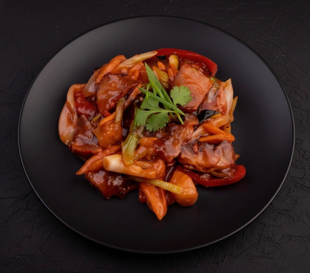 BBQ Pork Plum Sauce